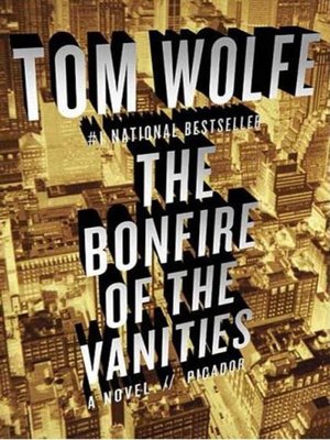 cover image of The Bonfire of the Vanities